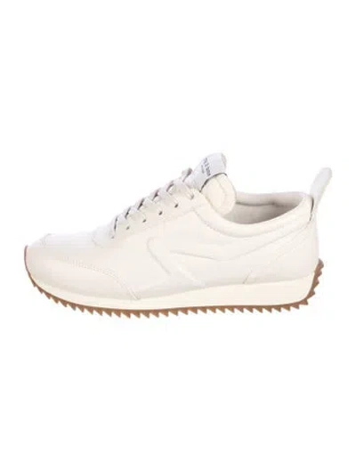 Pre-owned Rag & Bone Leather Athletic Sneakers In Neutral