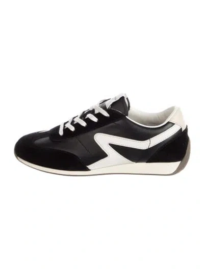 Pre-owned Rag & Bone Leather Athletic Sneakers W/ Tags In Black