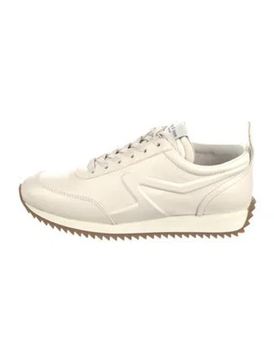 Pre-owned Rag & Bone Leather Athletic Sneakers W/ Tags In Neutral