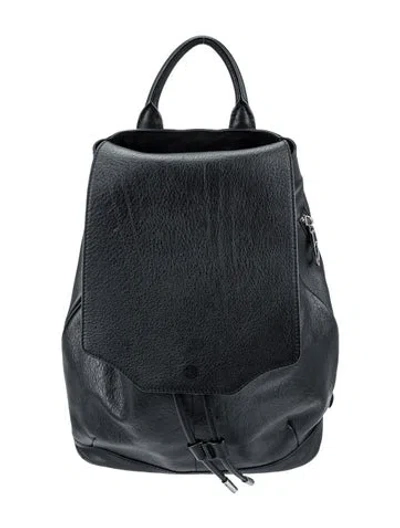 Pre-owned Rag & Bone Leather Backpack In Black