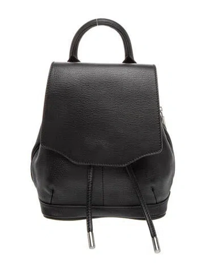 Pre-owned Rag & Bone Leather Backpack In Black