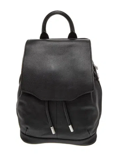 Pre-owned Rag & Bone Leather Backpack In Black