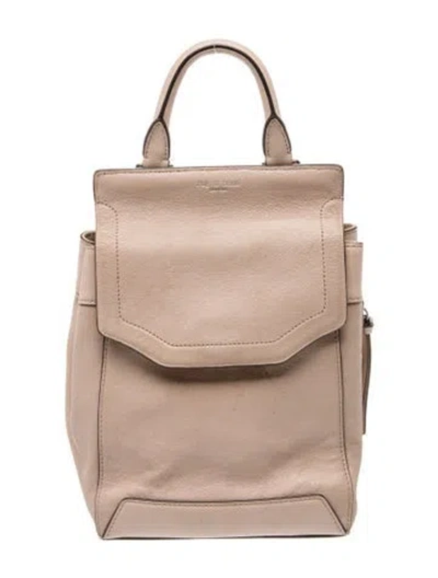 Pre-owned Rag & Bone Leather Backpack In Black