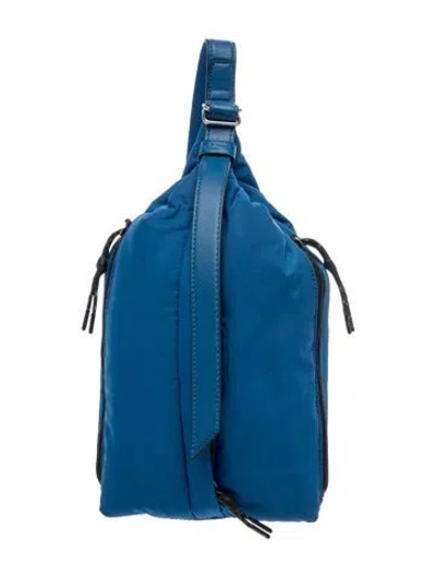 Pre-owned Rag & Bone Leather Backpack In Blue