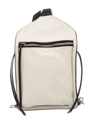 Pre-owned Rag & Bone Leather Backpack In Neutrals