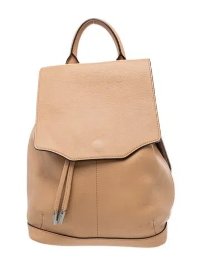 Pre-owned Rag & Bone Leather Backpack In Neutrals