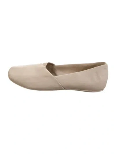 Pre-owned Rag & Bone Leather Ballet Flats In Neutrals