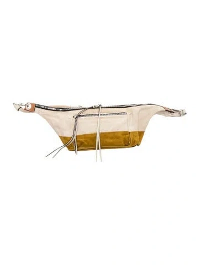 Pre-owned Rag & Bone Leather Belt Bag In Neutral