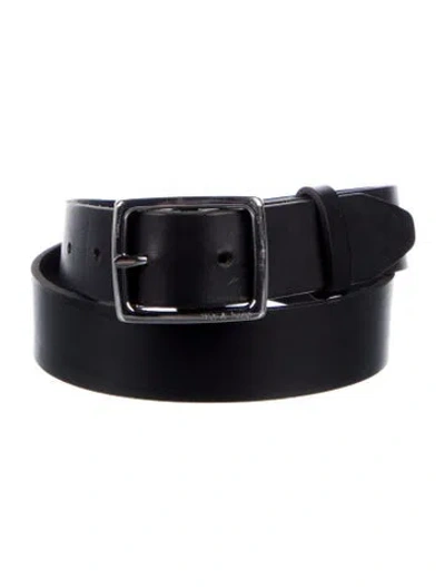 Pre-owned Rag & Bone Leather Belt In Black