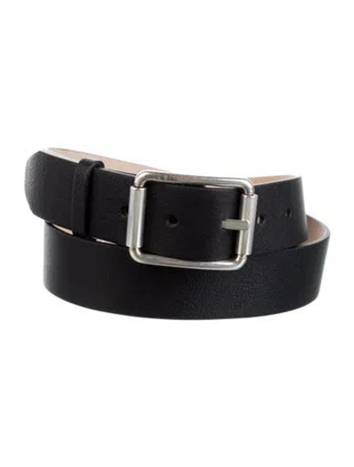 Pre-owned Rag & Bone Leather Belt In Black
