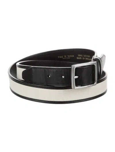 Pre-owned Rag & Bone Leather Belt In Black