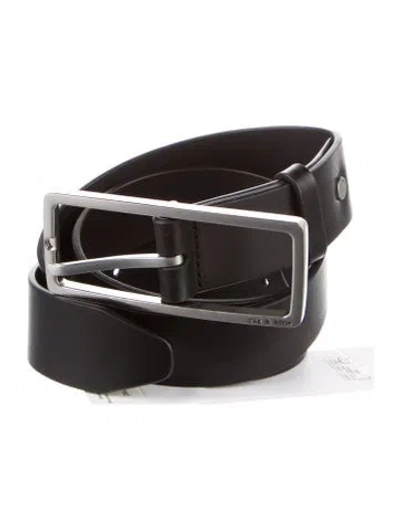 Pre-owned Rag & Bone Leather Belt In Black