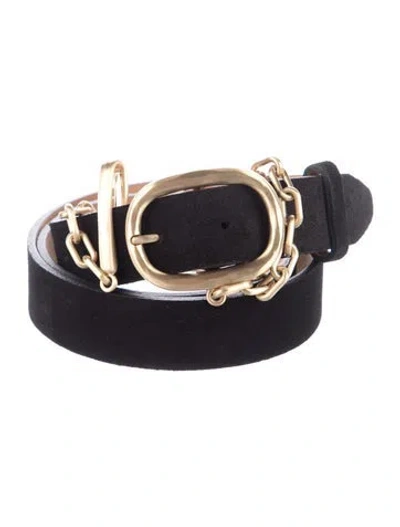 Pre-owned Rag & Bone Leather Belt In Black