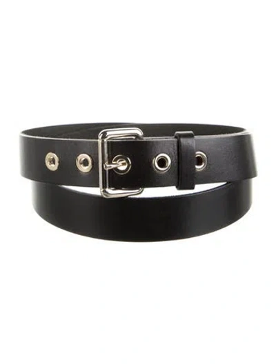Pre-owned Rag & Bone Leather Belt In Black