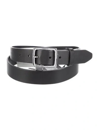 Pre-owned Rag & Bone Leather Belt In Black