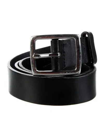 Pre-owned Rag & Bone Leather Belt In Black