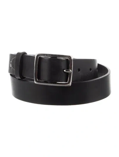 Pre-owned Rag & Bone Leather Belt In Black