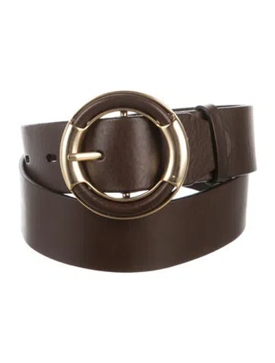 Pre-owned Rag & Bone Leather Belt In Brown