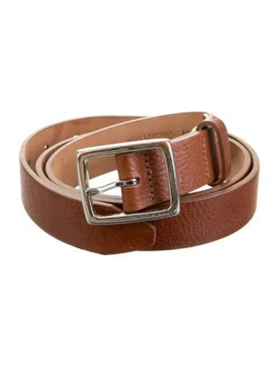Pre-owned Rag & Bone Leather Belt In Brown