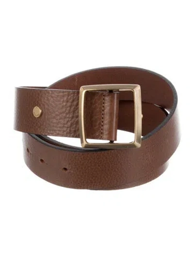 Pre-owned Rag & Bone Leather Belt In Brown