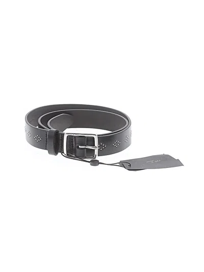 Rag & Bone Leather Belt In Black