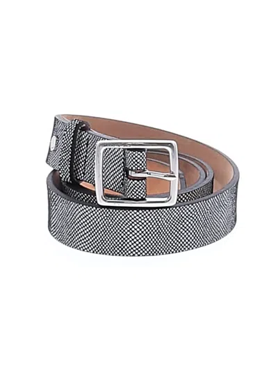 Pre-owned Rag & Bone Leather Belt In Gray