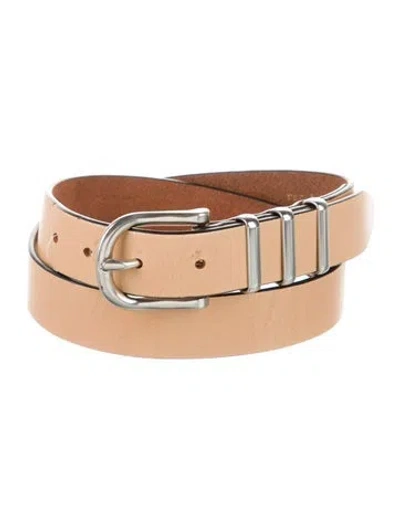 Pre-owned Rag & Bone Leather Belt In Neutral