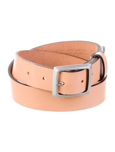 Pre-owned Rag & Bone Leather Belt In Neutral