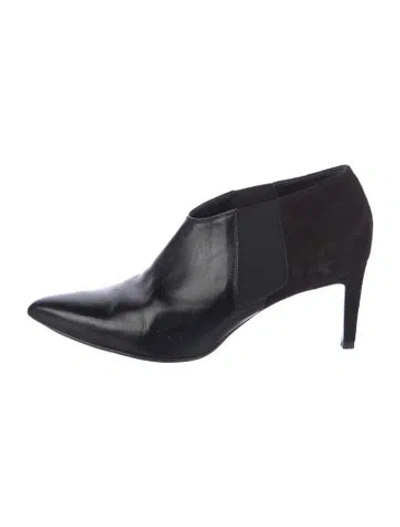 Pre-owned Rag & Bone Leather Boots In Black