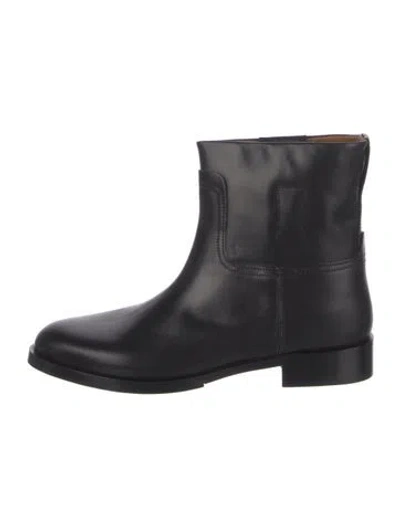 Pre-owned Rag & Bone Leather Boots In Black
