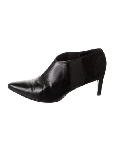 Pre-owned Rag & Bone Leather Boots In Black
