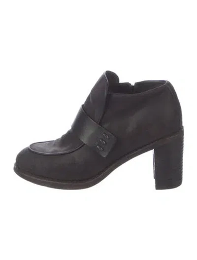Pre-owned Rag & Bone Leather Boots In Black