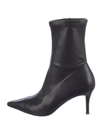 Pre-owned Rag & Bone Leather Boots In Black