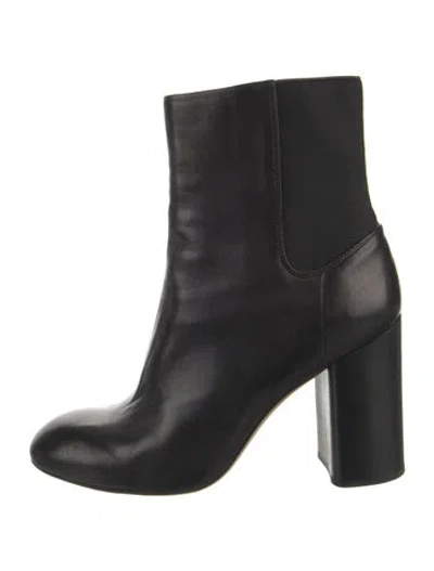 Pre-owned Rag & Bone Leather Boots In Black