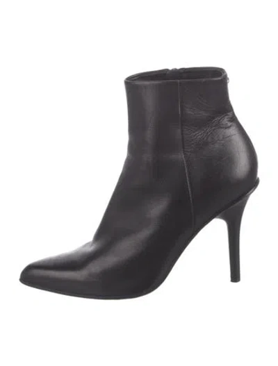 Pre-owned Rag & Bone Leather Boots In Black