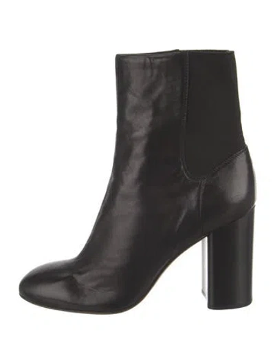 Pre-owned Rag & Bone Leather Boots In Black