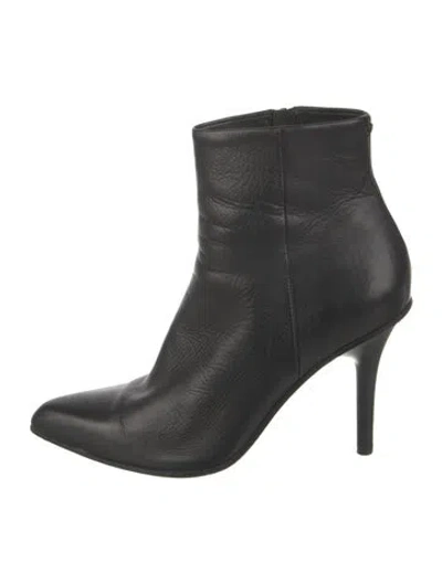 Pre-owned Rag & Bone Leather Boots In Black