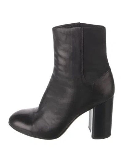 Pre-owned Rag & Bone Leather Boots In Black
