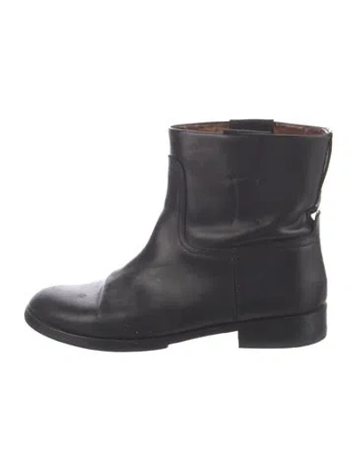Pre-owned Rag & Bone Leather Boots In Black