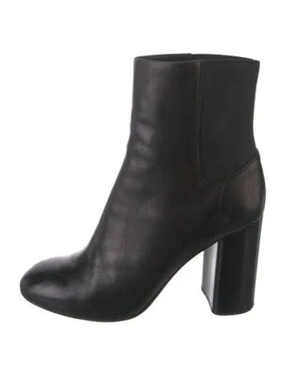 Pre-owned Rag & Bone Leather Boots In Black