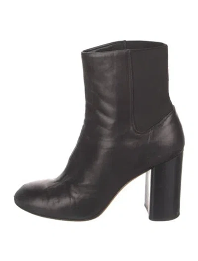 Pre-owned Rag & Bone Leather Boots In Black