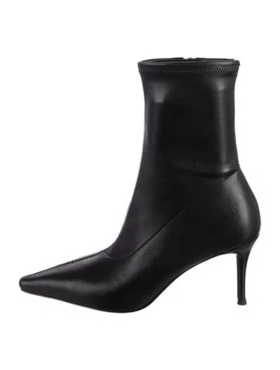 Pre-owned Rag & Bone Leather Boots In Black