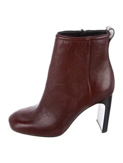 Pre-owned Rag & Bone Leather Boots In Brown