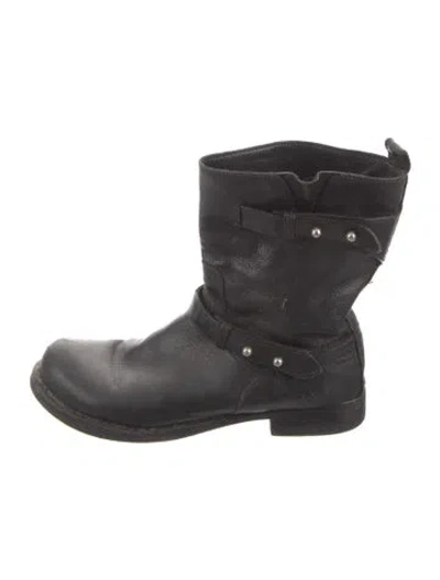 Pre-owned Rag & Bone Leather Boots In Brown