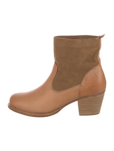 Pre-owned Rag & Bone Leather Boots In Brown