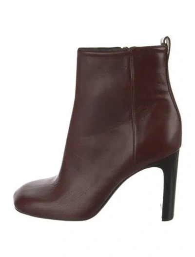 Pre-owned Rag & Bone Leather Boots In Brown