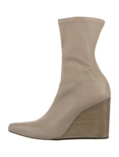 Pre-owned Rag & Bone Leather Boots In Brown