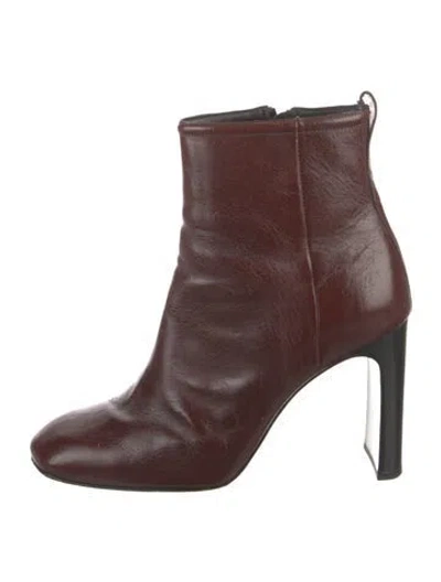 Pre-owned Rag & Bone Leather Boots In Brown