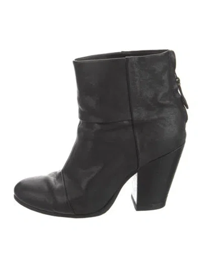 Pre-owned Rag & Bone Leather Boots In Brown