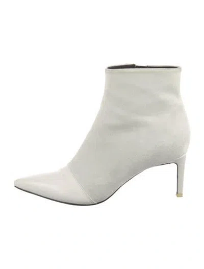 Pre-owned Rag & Bone Leather Boots In Gray